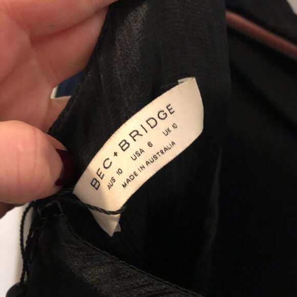 Bec + Bridge Caroline dress - Black, NWT - Picture 5 of 6